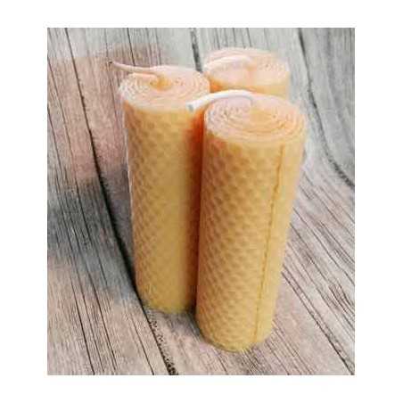 Velas de cera de abeja
