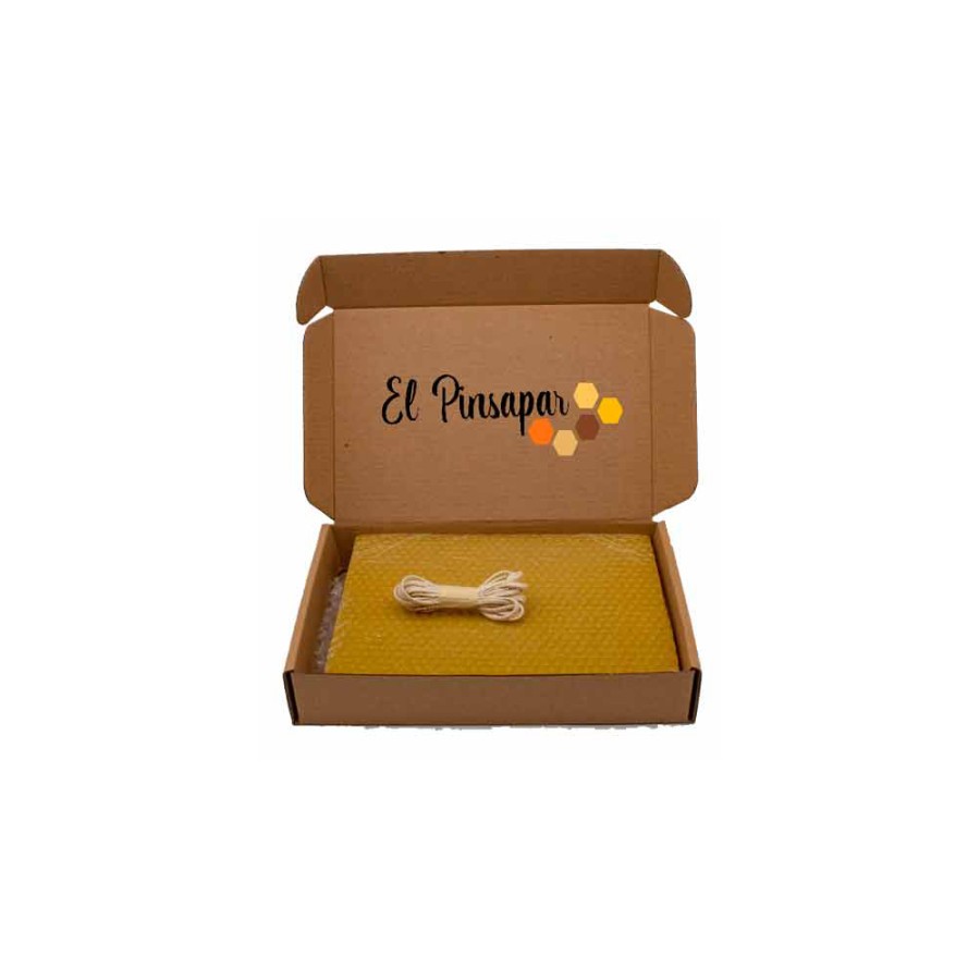 Cera de abeja virgen para velas casera